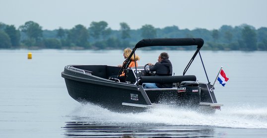 Boottesten test Alumax Bullit 600 met Suzuki DF100B