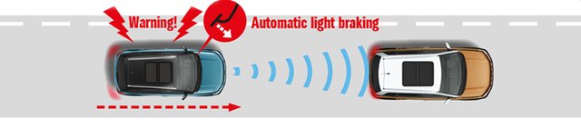 Suzuki radar brake support automatisch licht remmen stap2