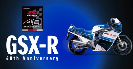 Suzuki viert 40 jaar Suzuki GSX-R
