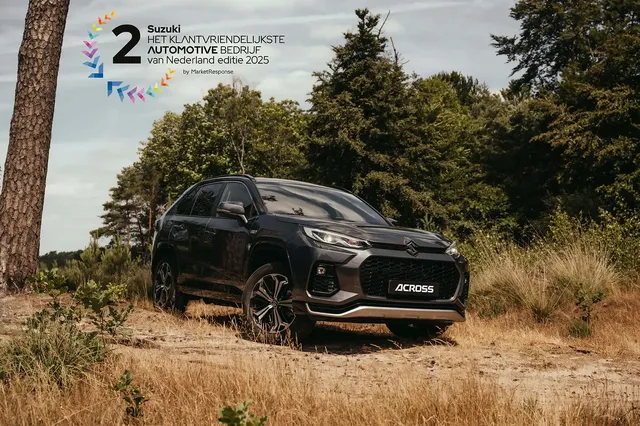 Suzuki tweede klantvriendelijkste Automotive bedrijf 2025 - Suzuki Across