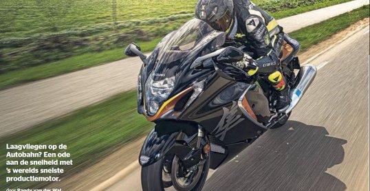 Test: Hayabusa GSX-1300R door Telegraaf (2021)