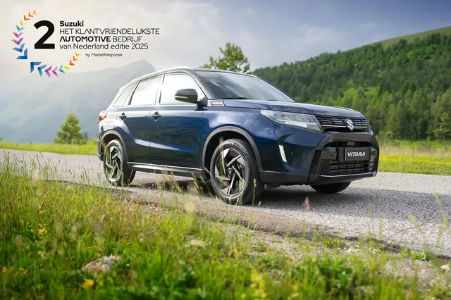 Suzuki tweede klantvriendelijkste Automotive bedrijf 2025 - Suzuki Vitara