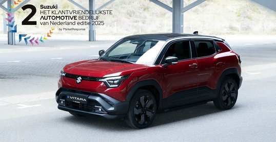 Suzuki opnieuw in top van klantvriendelijkste automerken