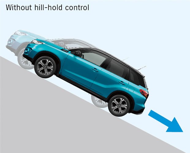 Zonder hill hold control