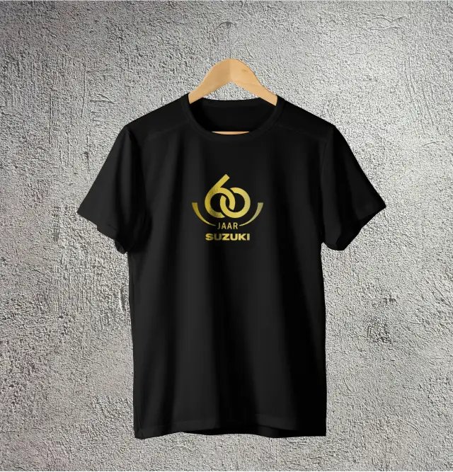 t-shirt 60 jaar Suzuki limited edition