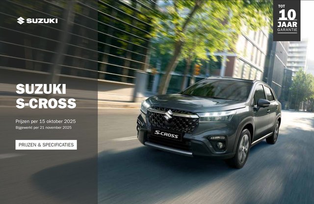 Prijslijst S-Cross