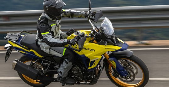 Nieuwe Suzuki V-STROM 800DE 15 april bij de dealer