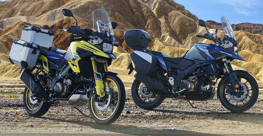 De vernieuwde 2023 Suzuki V-Strom 1050 en 1050DE