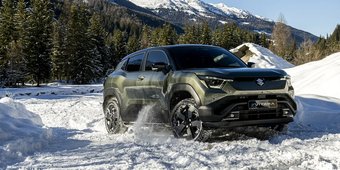 Met een elektrische Suzuki op wintersport: laden, rijden en genieten